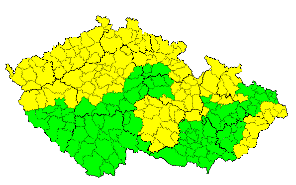 Český hydrometeorologický ústav_VYSTRAHY tweet media