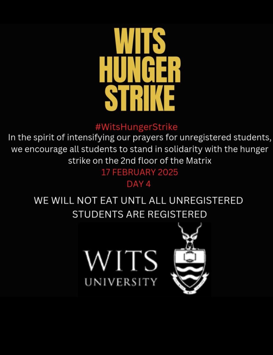 Thuthukile Zuma (@thuthu_zuma) on Twitter photo We stand in solidarity with the <a href="/WitsUniversity/">Wits University</a> #WitsHungerStrike the commodification of education needs to end. We stand in solidarity with the <a href="/WitsUniversity/">Wits University</a> #WitsHungerStrike the commodification of education needs to end.