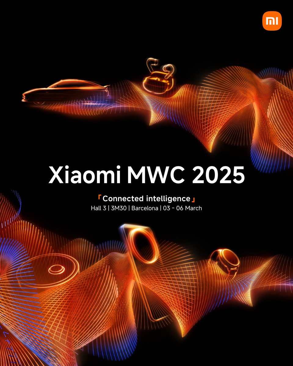 WilliamLuXiaomi's tweet image. We&apos;re Ultra ready for Xiaomi MWC 2025! ⚡️⚡️

📍Hall 3 | 3M30, Fira Barcelona Gran Via