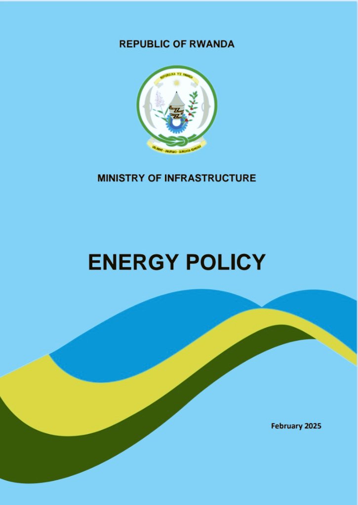 📢 New Energy Policy Alert!

The Ministry of Infrastructure has published the Energy Policy, outlining key strategies to enhance energy access, sustainability, and efficiency in Rwanda. 

Please find the full policy here 👇 mininfra.gov.rw/index.php?eID=…

#RwandaEnergy #EnergyPolicy