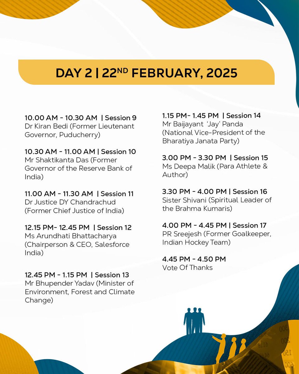 The inaugural edition of the SOUL Leadership Conclave marks a new chapter in leadership discourse.
Mark your calendars so you don't miss your favourite leadership icons.

SOUL Leadership Conclave:
#SchoolOfUltimateLeadership #SOUL #SLC #LeadersOfTomorrow