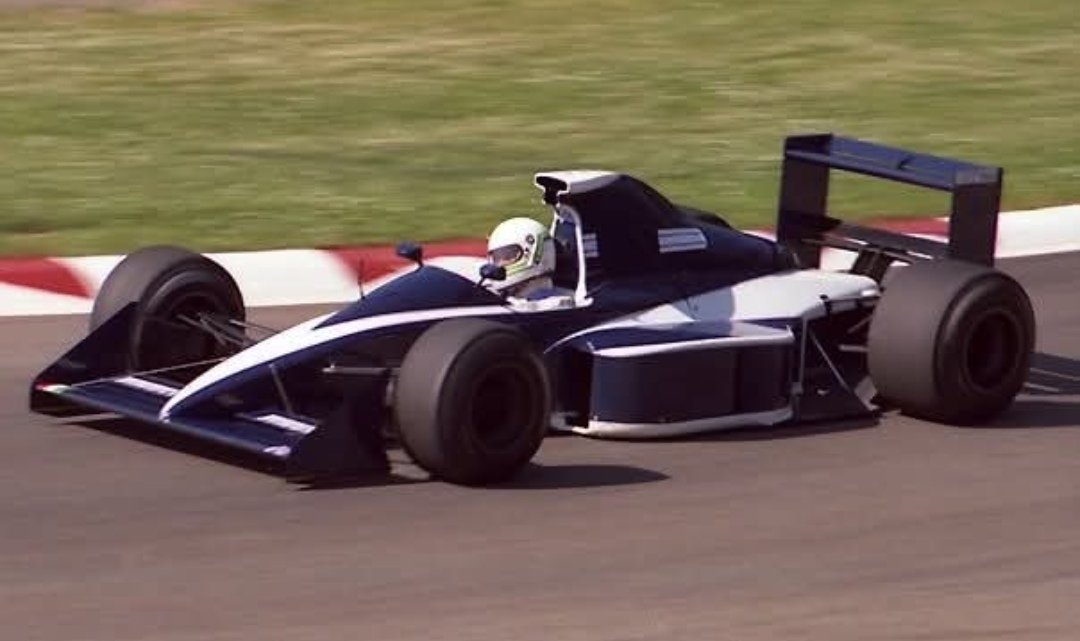 Stefano Modena. Brabham BT59 Judd V8, Imola test session 1990. #F1