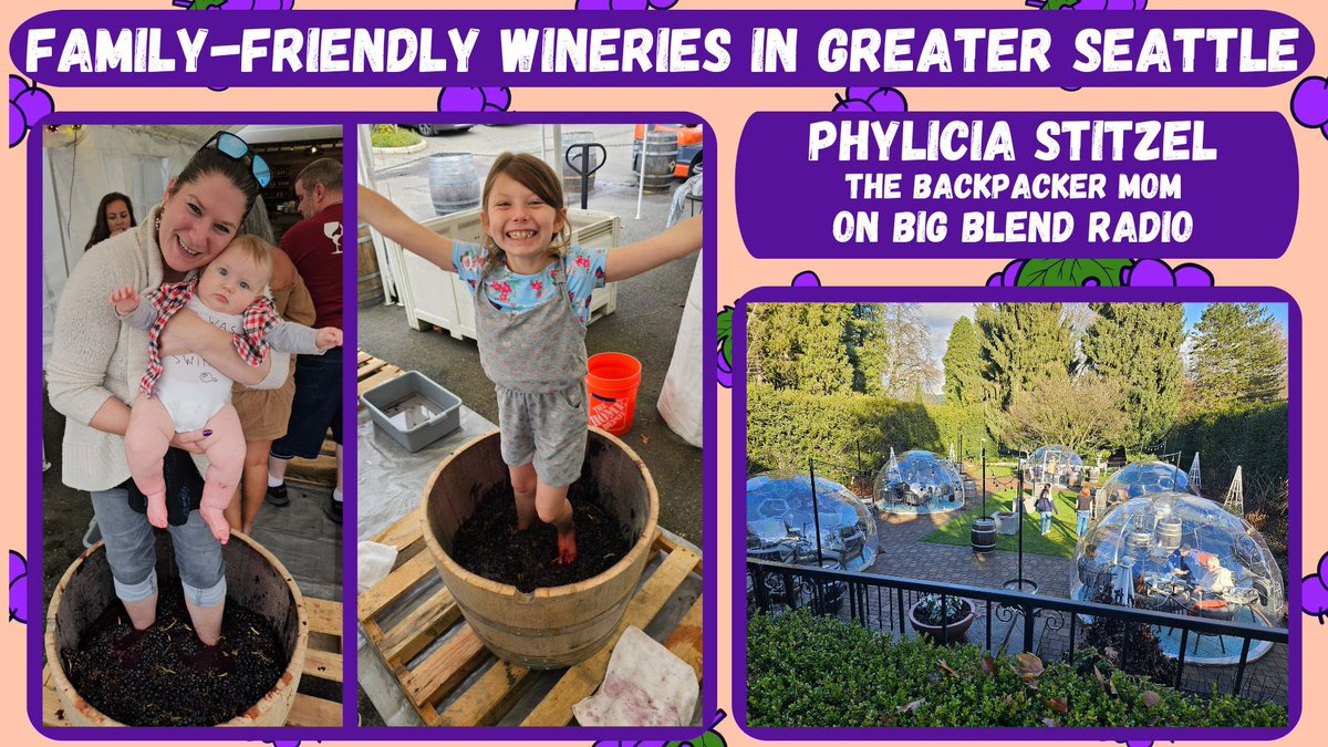 Looking to explore Family friendly wineries in Greater Seattle? We’ve got you covered. <a href="/BigBlendMag/">Big Blend Radio & Magazines</a> #ifwtwa #familytravel