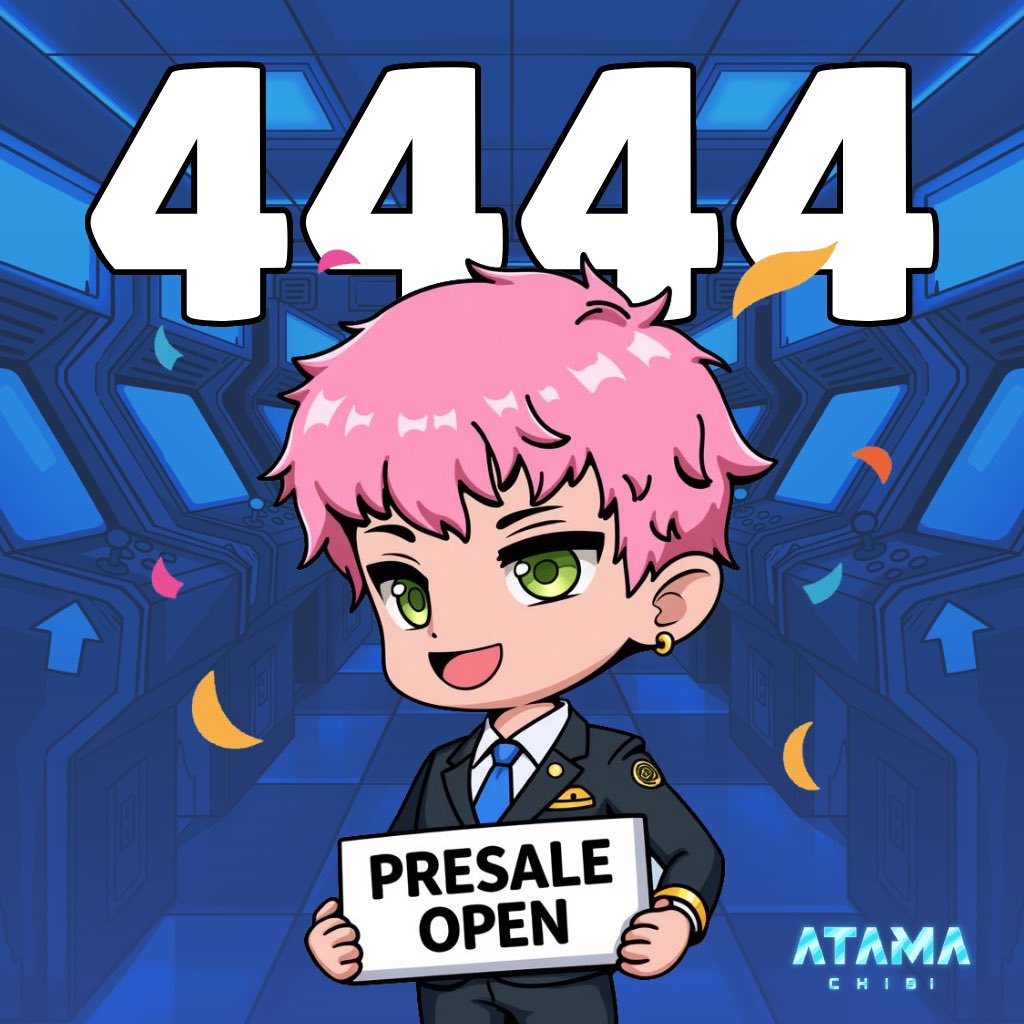 🥳 - our Chibi Presale is now Open!
🤝 - 205,833 wallets are eligible
🛍️ - pay with Ξ on mainnet or on ✳️
👉 - head to thechibi.com