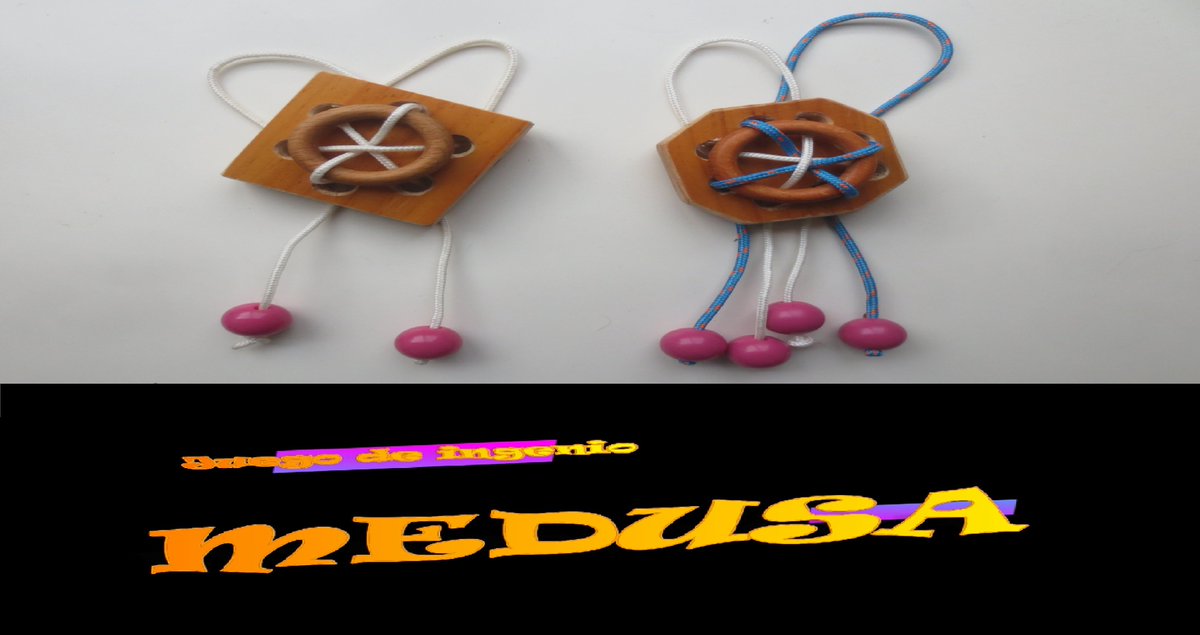 Juego de ingenio Medusa.  youtu.be/tB69fRegAwg