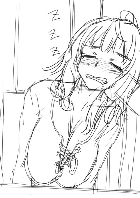 明日液タブ見に行きます。大学生になって美人だから飲み会に誘われるも鯨飲馬食していぎたなく酔いつぶれしかも何処からともなく現れる温水君に回収される八奈見さん。 