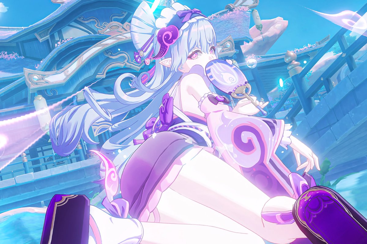 💜🩵
 #Mizuki #夢見月瑞希 #原神写真部 #原神 #GenshinImpact  #HoYocreators #YumemizukiMizuki