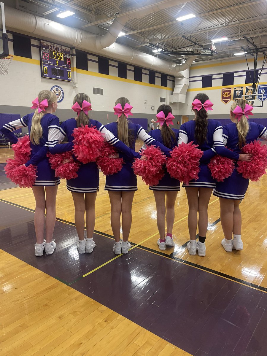 CheerleadingAms's tweet image. AMS all in pink!🩷🩷