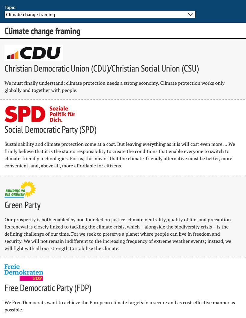Carbon Brief (@carbonbrief) on Twitter photo Germany election 2025: What the manifestos say on energy and climate change | <a href="/Josh_Gabbatiss/">Josh Gabbatiss</a> <a href="/AZagoruichyk/">Anastasiia Zagoruichyk</a>
Read here ➡️ buff.ly/3EDtocl Germany election 2025: What the manifestos say on energy and climate change | <a href="/Josh_Gabbatiss/">Josh Gabbatiss</a> <a href="/AZagoruichyk/">Anastasiia Zagoruichyk</a>
Read here ➡️ buff.ly/3EDtocl