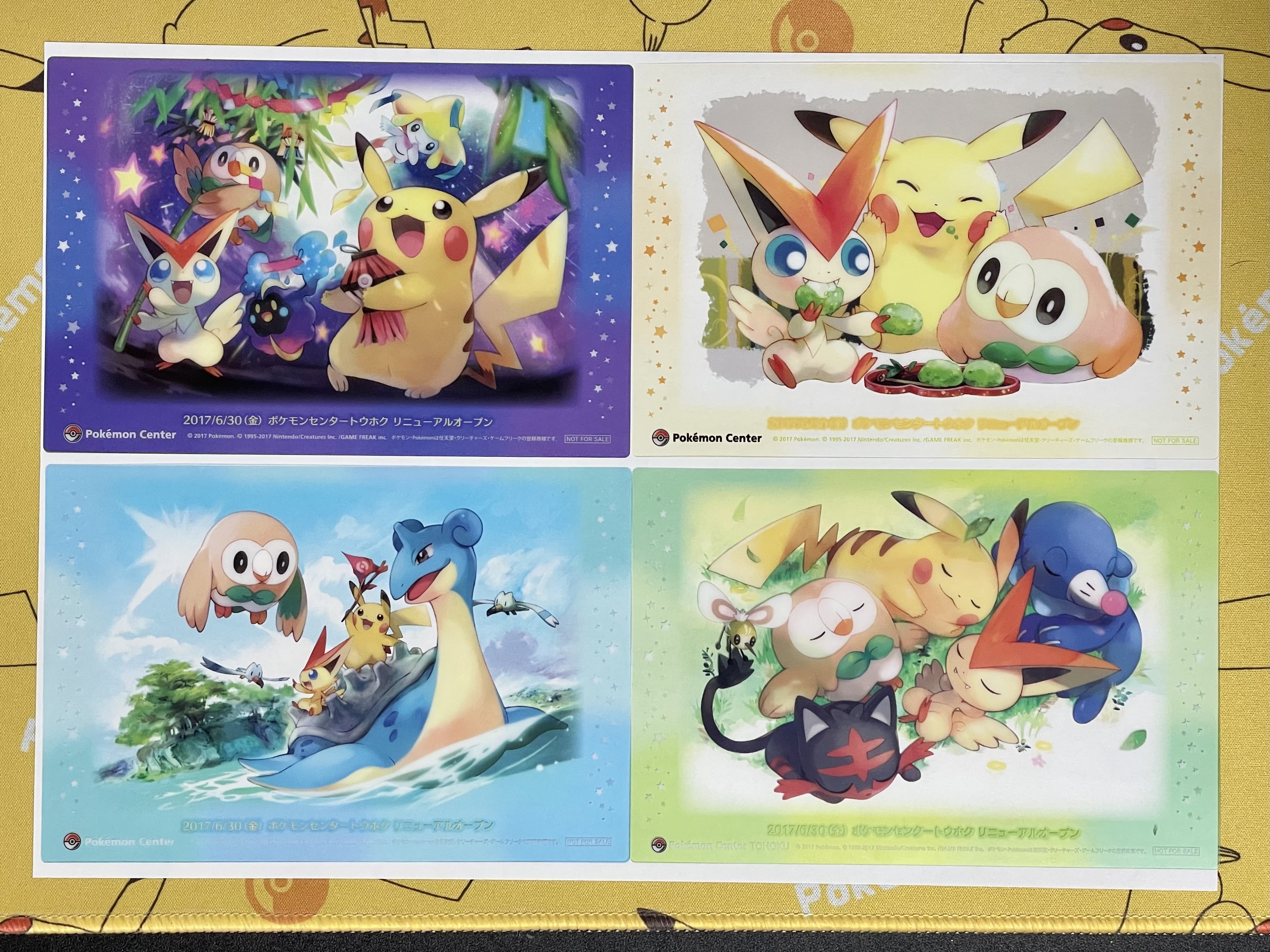 ポケモンセンタートウホク限定 リニューアル記念 スリーブ
