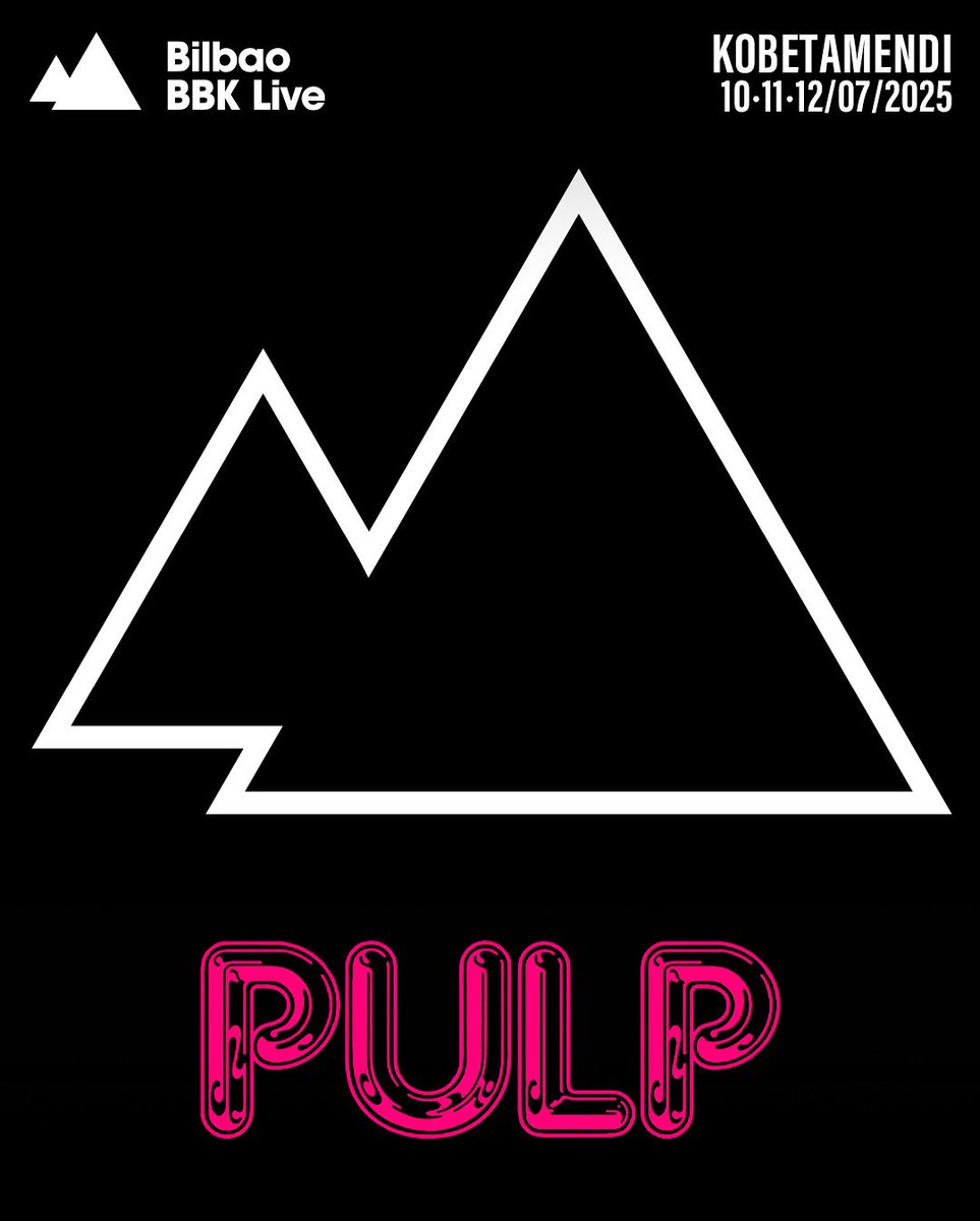 𝑫𝒐 𝒚𝒐𝒖 𝒘𝒂𝒏𝒏𝒂 𝒍𝒊𝒗𝒆 𝒍𝒊𝒌𝒆 𝒄𝒐𝒎𝒎𝒐𝒏 𝒑𝒆𝒐𝒑𝒍𝒆? <a href="/welovepulp/">Pulp</a> estarán en Bilbao ❤️‍🔥

🌲 Bilbao, 10-11-12 / 07 / 2025
🎟️ bilbaobbklive.com

#BilbaoBBKLive #BBL25