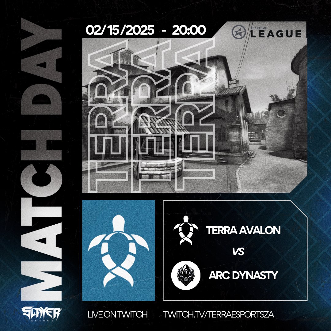 Game Night! 🎮🔥

Terra Avalon takes on Arc Dynasty at 8 PM! Will we dominate or accidentally flash ourselves? 🤔💥

Catch the action live: twitch.tv/terraesportsza 🎥

Tune in, cheer loud, and maybe bring a fire extinguisher—just in case. 😆🔥