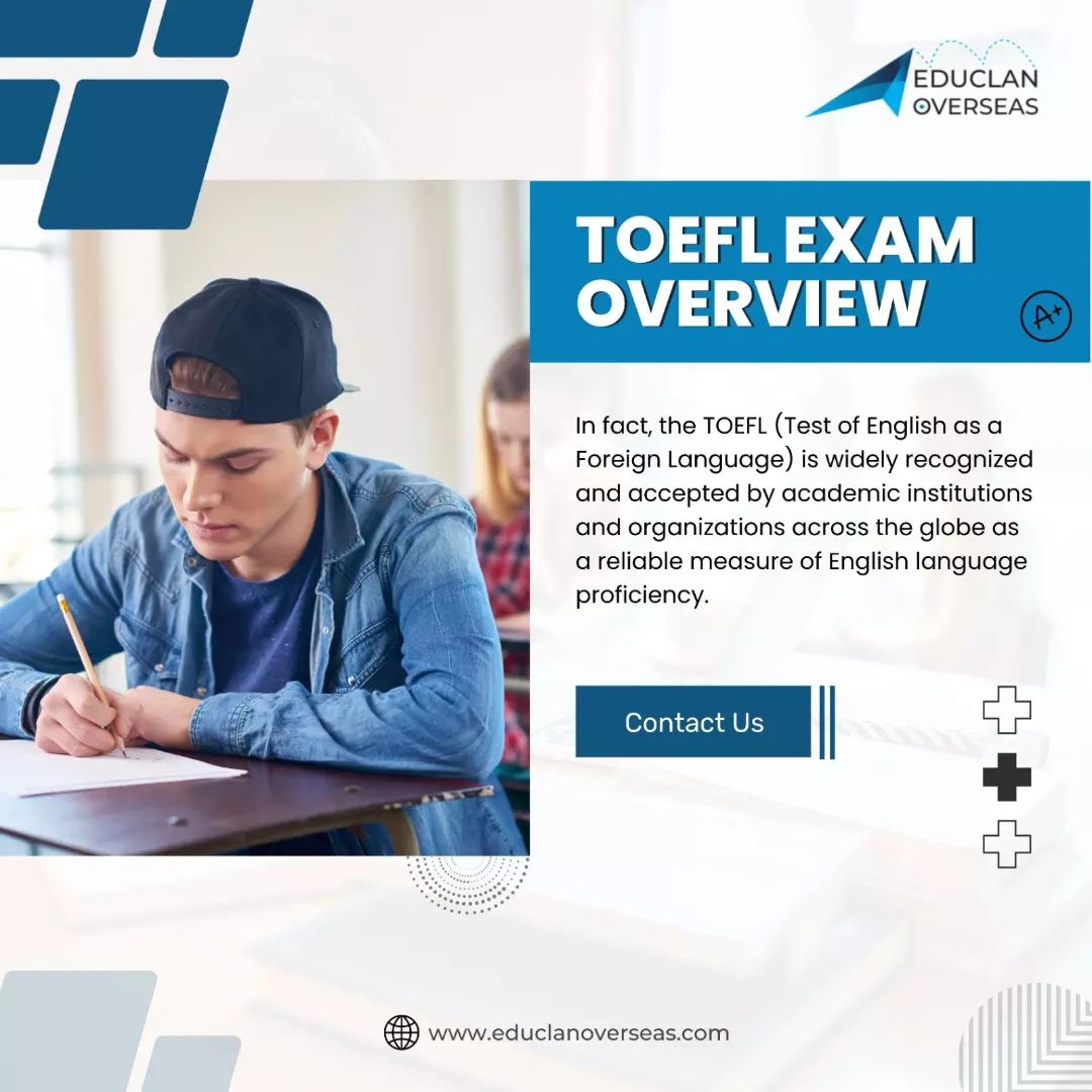 Educlan0verseas's tweet image. From Educlan

The TOEFL (Test of English as a Foreign Language) exam is important and often necessary for several key reasons, especially for non-native English speakers aiming to study, work, 

Call us on :
+919023391770 / +919016959505

#toeflexam #toeflexams #toeflexamdone