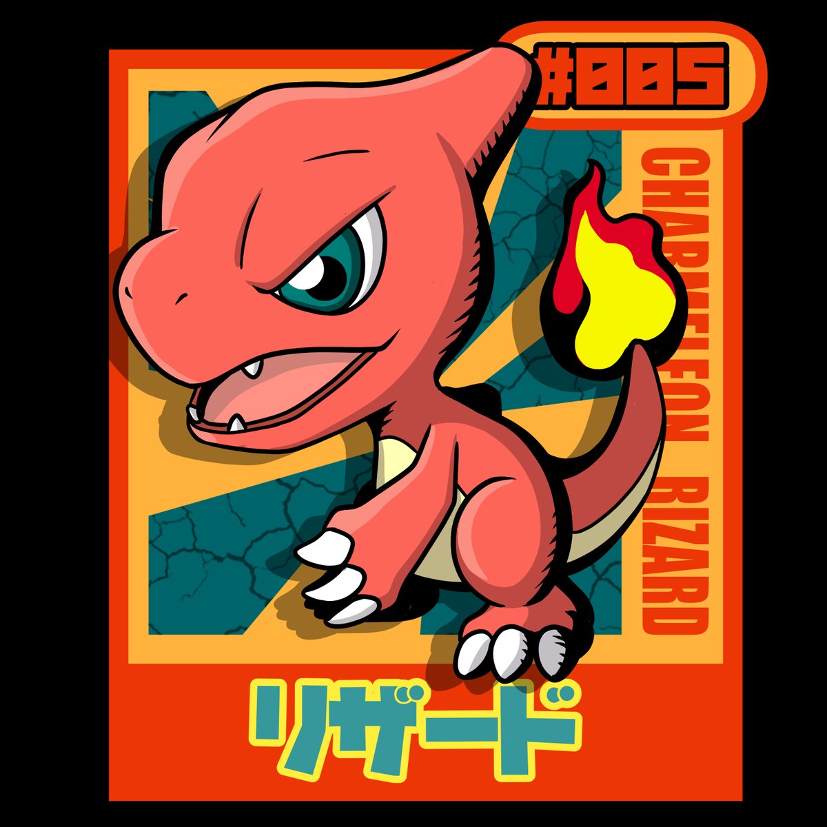 ldstudio1988's tweet photo. #005 #Charmeleon 

#pokemon #ポケモン #宝可梦 #ポケモン #pokemontcg #pokedex #pokemonscarletandviolet #pokemongo #寶可夢 #PokemonTCGPocket https://t.co/1nhVrQs7Sl