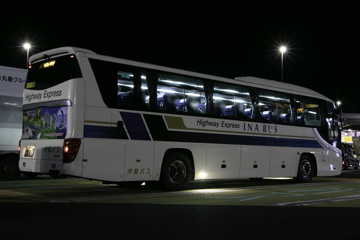 25.02.14 名古屋-伊那箕輪線IN14518便 伊那バス25188号車 名古屋線の