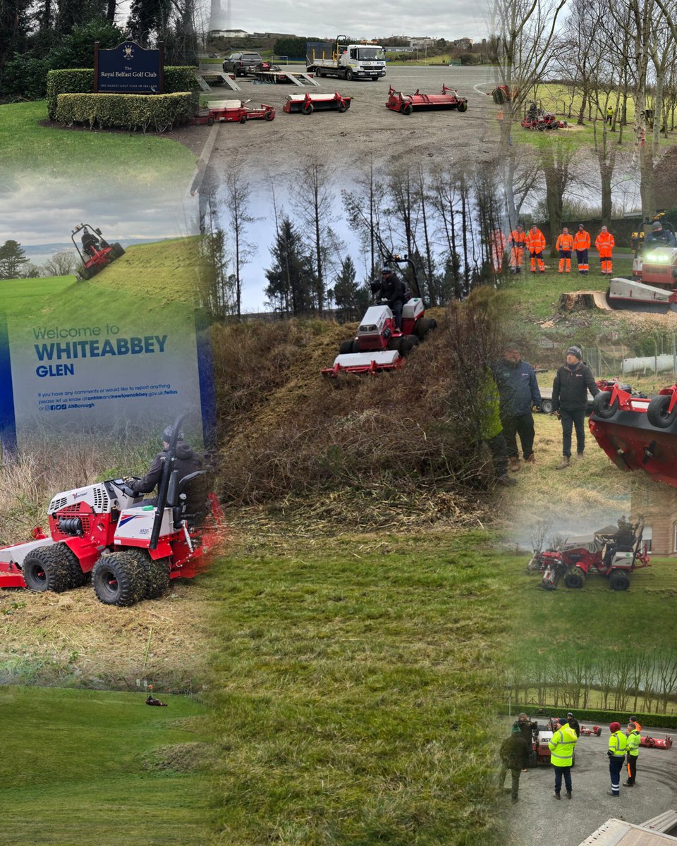 Great week over in Northern Ireland with our official dealer <a href="/LairdGMLtd/">Laird GM Ltd</a> with our <a href="/ventrac/">Ventrac Tractors</a>. Showing various customs this amazing machine and the versititly of it. Get in contact with their team to arrange your demonstration 
#golf #greenkeeping #turf