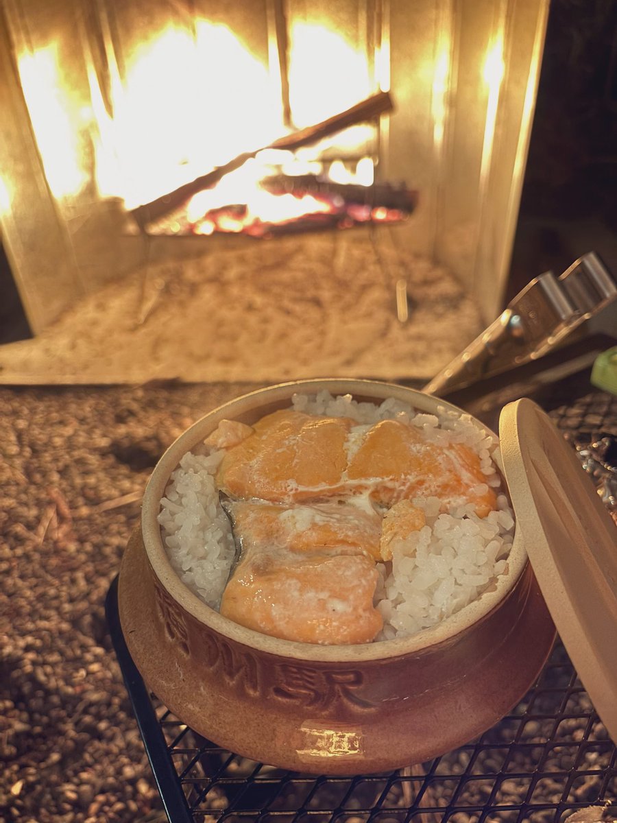 fuponeko's tweet photo. 久々のソロキャン🏕
お米入れすぎや🍚 https://t.co/V3UH3lcP2s