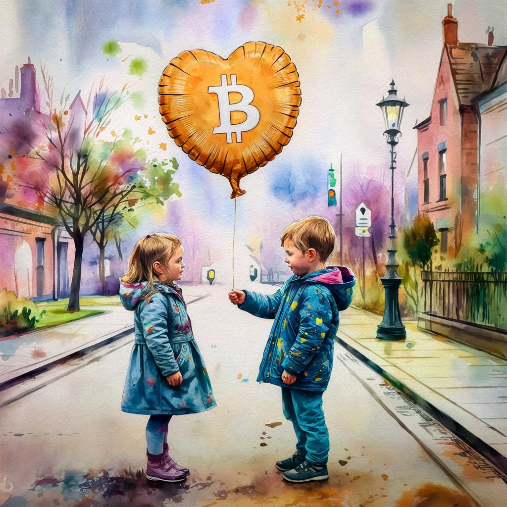 A new generation, a new financial system. Teach them #Bitcoin.