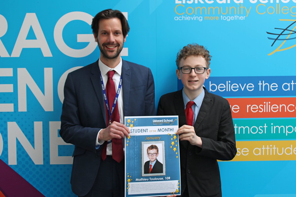 Huge congrats to Mathieu (10R), our Student of the Month for January! 🎉 He represented the Music Department at the Year 9 Options Evening with incredible knowledge, confidence, and positivity. 🙌🎶 #StudentOfTheMonth #MusicAmbassador