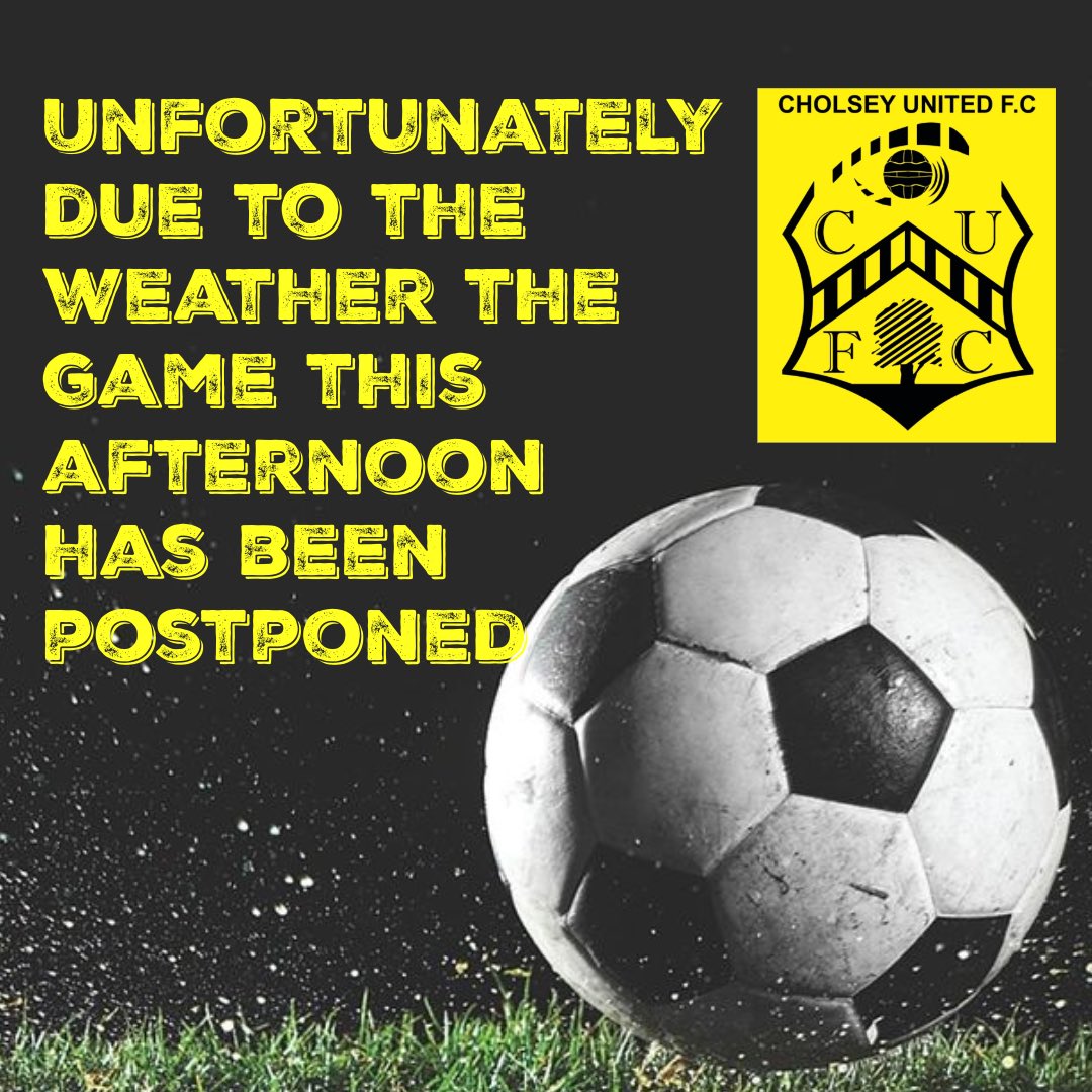 Cholsey United (@cholseyu) on Twitter photo 