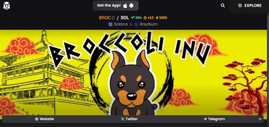 Broccoli Inu tweet media