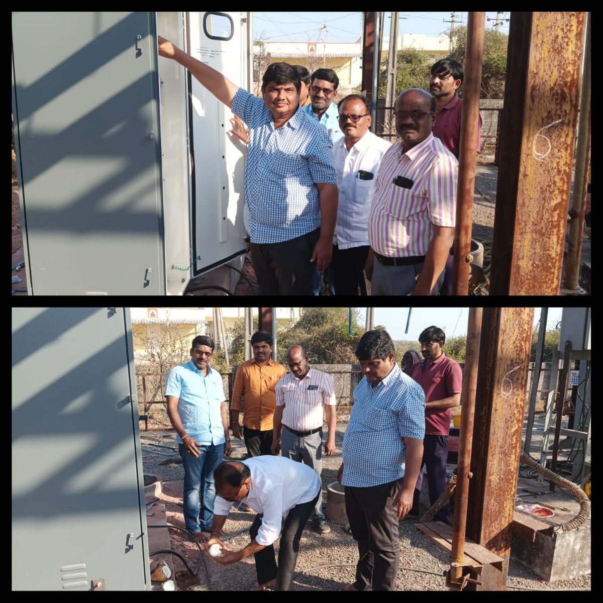 TG_NPDCL's tweet photo. #TGNPDCL :: #Manchiryal

          Summer Action Plan & Development works in TGNPDCL 

💡⛔.. Today 11KV #VCBs(Vacuum Circuit Breakers) are commissioned in three number of 33/11KV #Sub-#stations namely, RajivNagar, Repalle and Tapalpur of Mancherial #circle/district for separation of 11 KV bunched #feeders.

💡⛔.. This separation of 11KV bunched feeders is very essential for improving #reliable & #quality #power #supply to all kinds of #consumers by many folds and same time it is also useful for improving accuracy in #Energy #Audit.

💡⛔.. Similarly a 33KV interlinking line is also commissioned between 33/11KV SS, Jendavenkatapur and 33/11KV  SS, Venkatraopet.