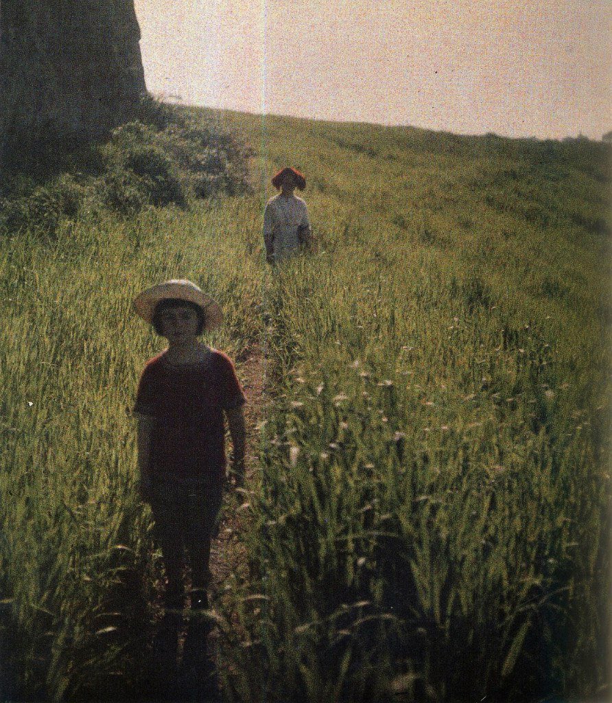 Цветные фотографии (автохромы) Леонида Андреева, сделанные больше 100 лет назад