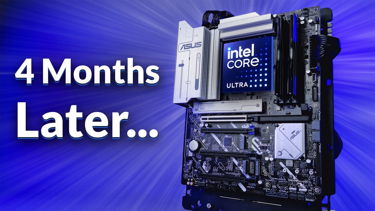 techarcyt_'s tweet photo. New video!
Core Ultra 200S Nearly 4 Months Later… Has Intel Fixed Anything?
👇👇
https://t.co/gczDXoJggj
#IntelCoreUltra #Intel https://t.co/kJE03mdvYn
