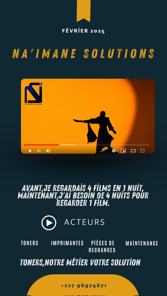 BON WEEK-END!!!
TONERS, NOTRE MÉTIER VOTRE SOLUTION.
facebook.com/share/12Fgxa23…