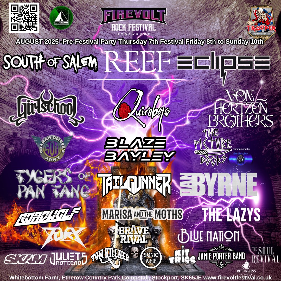 South Of Salem (@southofsalem1) on Twitter photo We are stoked to announce we are coming to headline <a href="/Firevoltrokfest/">Firevolt RockFestival</a>’s huge line up this summer!
Get down: gigantic.com/firevolt-mcr-f… We are stoked to announce we are coming to headline <a href="/Firevoltrokfest/">Firevolt RockFestival</a>’s huge line up this summer!
Get down: gigantic.com/firevolt-mcr-f…