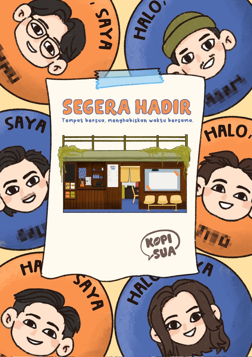 ㅤ

                   💌.   𝗨𝗡𝗗𝗔𝗡𝗚𝗔𝗡 𝗧𝗘𝗥𝗕𝗨𝗞𝗔! 

          Akan hadir: sebuah ruang di sudut kota
          ‘tuk  bercengkrama, bagi  semua  yang
          letih akan carut-marut dunia. ── ☕
     
ㅤ               Mari, bersua? : x.com/PojokSua
     
ㅤ