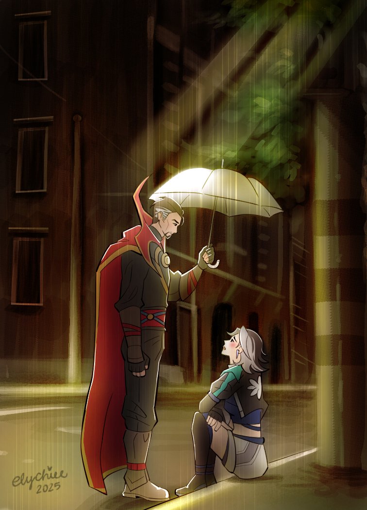 elychiee's tweet image. "Go home, kid."❄
#DoctorStrange #LunaSnow #MarvelRivals