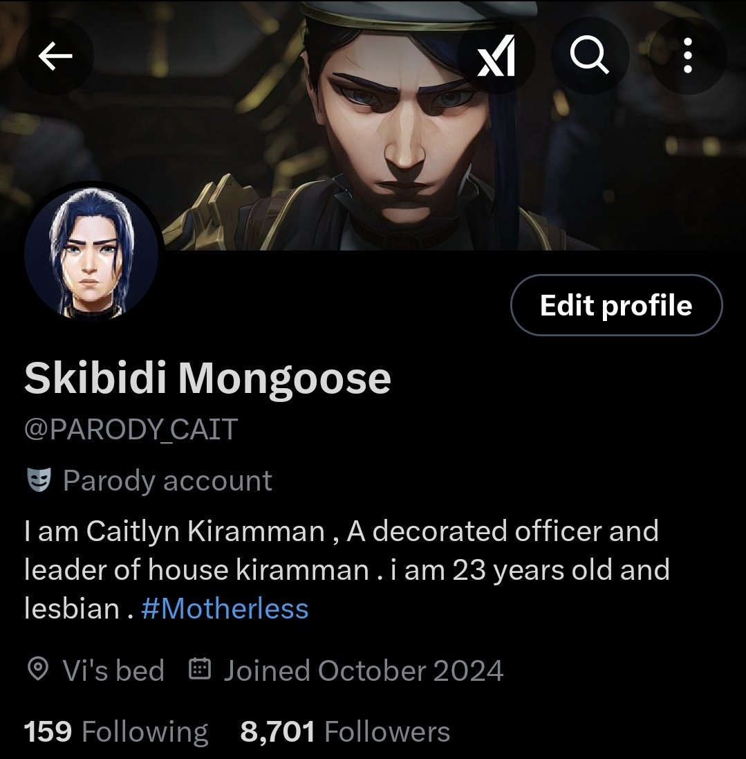 PARODY_CAIT's tweet image. I #dislike this .