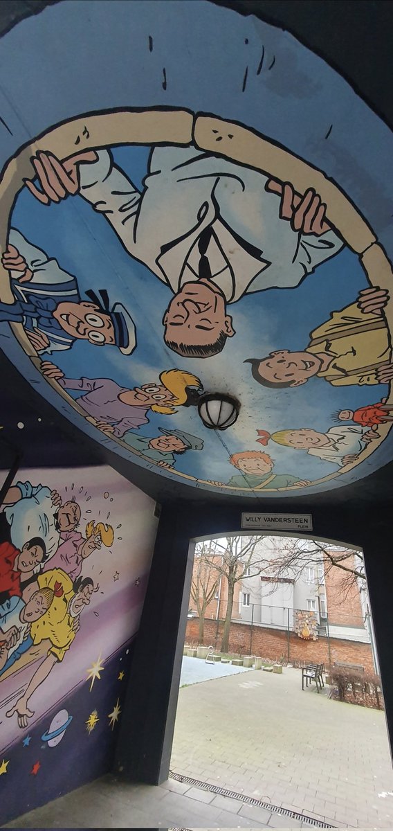 PaulByrneWex's tweet photo. On this day in 1913, Willy Vandersteen was born. The grandmaster of Flemish comics!  #happybirthday  #studiovandersteen https://t.co/ZFtv6ASRDx