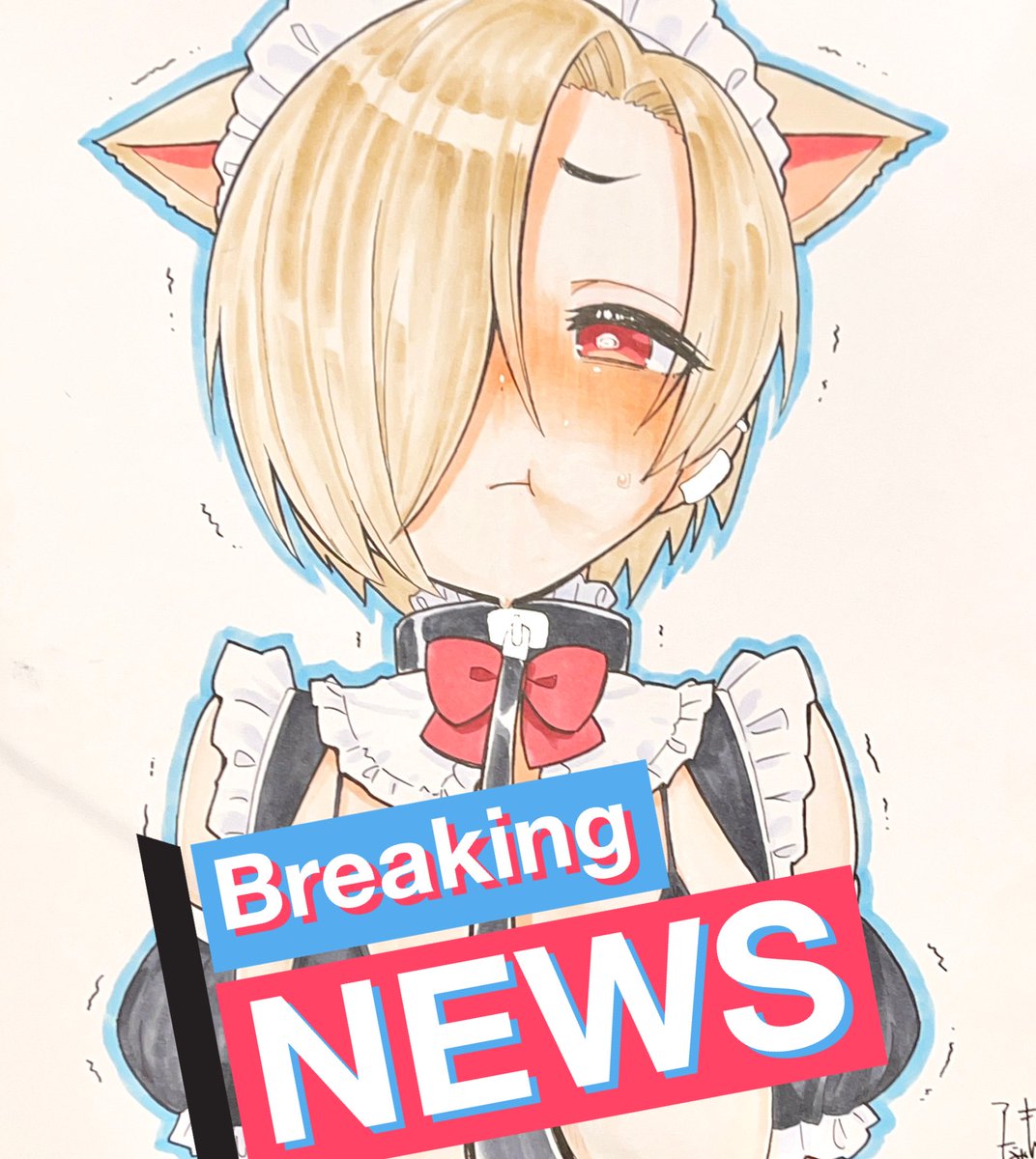 白坂小梅 「できたー水着メイド小梅ちゃん#シンステ 」|アキなゃんのイラスト