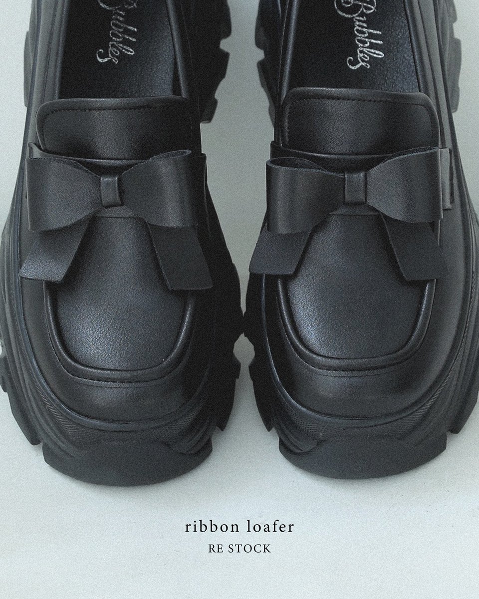 リボンローファー Bubbles