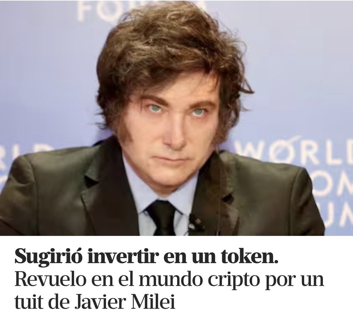 Sabía lo que hacía, le propusieron un negocio para enriquecerse estafando a la gente, que confiaría en un token asociado a su nombre como Presidente, y agarró. Es como lo que hizo con CoinX en 2022 pero ya directo en cabeza propia y multiplicado por millones. El móvil de Milei