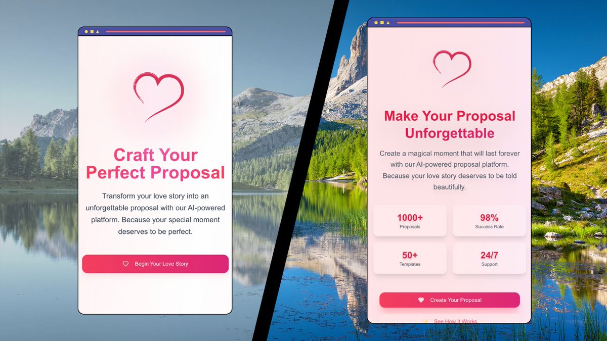 myproposal_love's tweet photo. introducing the new themes 💖
Which one looks more lovely 🥰 https://t.co/UgD1drMTLj