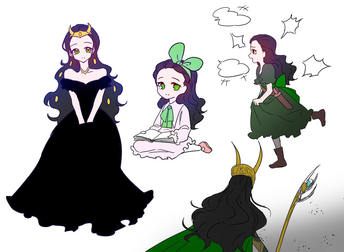 antofloki's tweet photo. #loki #ladyloki 
아기 공주님만 생각하면 가섬이 찢어져요 https://t.co/9w7vqYCxD9