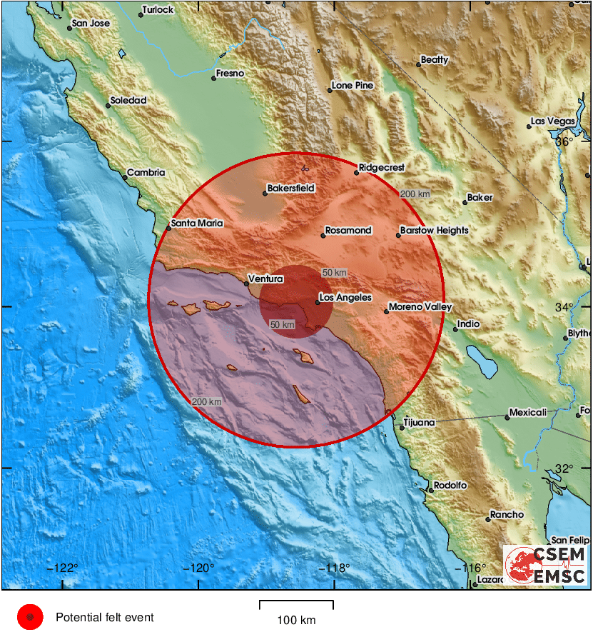 LastQuake's tweet photo. #Earthquake (#sismo) possibly felt 19 sec ago in #California. Felt it? Tell us via:
📱https://t.co/QMSpuj6Z2H
🌐https://t.co/AXvOM7I4Th
🖥https://t.co/wPtMW5ND1t
⚠ Automatic crowdsourced detection, not seismically verified yet. More info soon! https://t.co/63UMqYcOTN