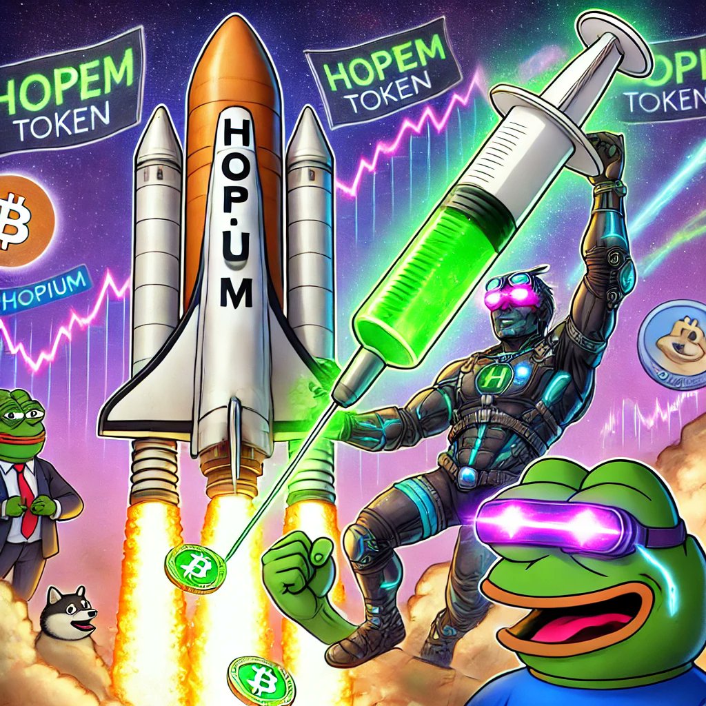 THE FINAL COUNTDOWN!
💉 Inject your last dose of Hopium
⏳ The rocket is fueled up
🔥 HOPIUM TOKEN ($HOPE) LAUNCHES AT 11 GMT!
🌕 Don't miss history in the making!
📢 Tag your friends—WAGMI! 🚀💰
#HopiumToken #InjectTheMoon #LiftoffSoon