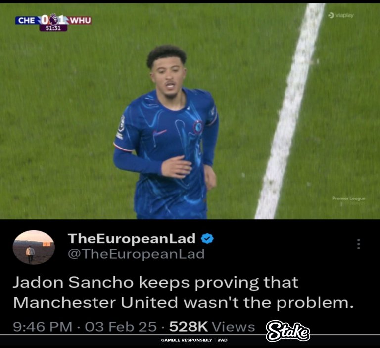 Brockutd's tweet photo. How Chelsea fans reacted when they signed Sancho and how they react now

A Thread 🧵 https://t.co/mPKbZPYCVA