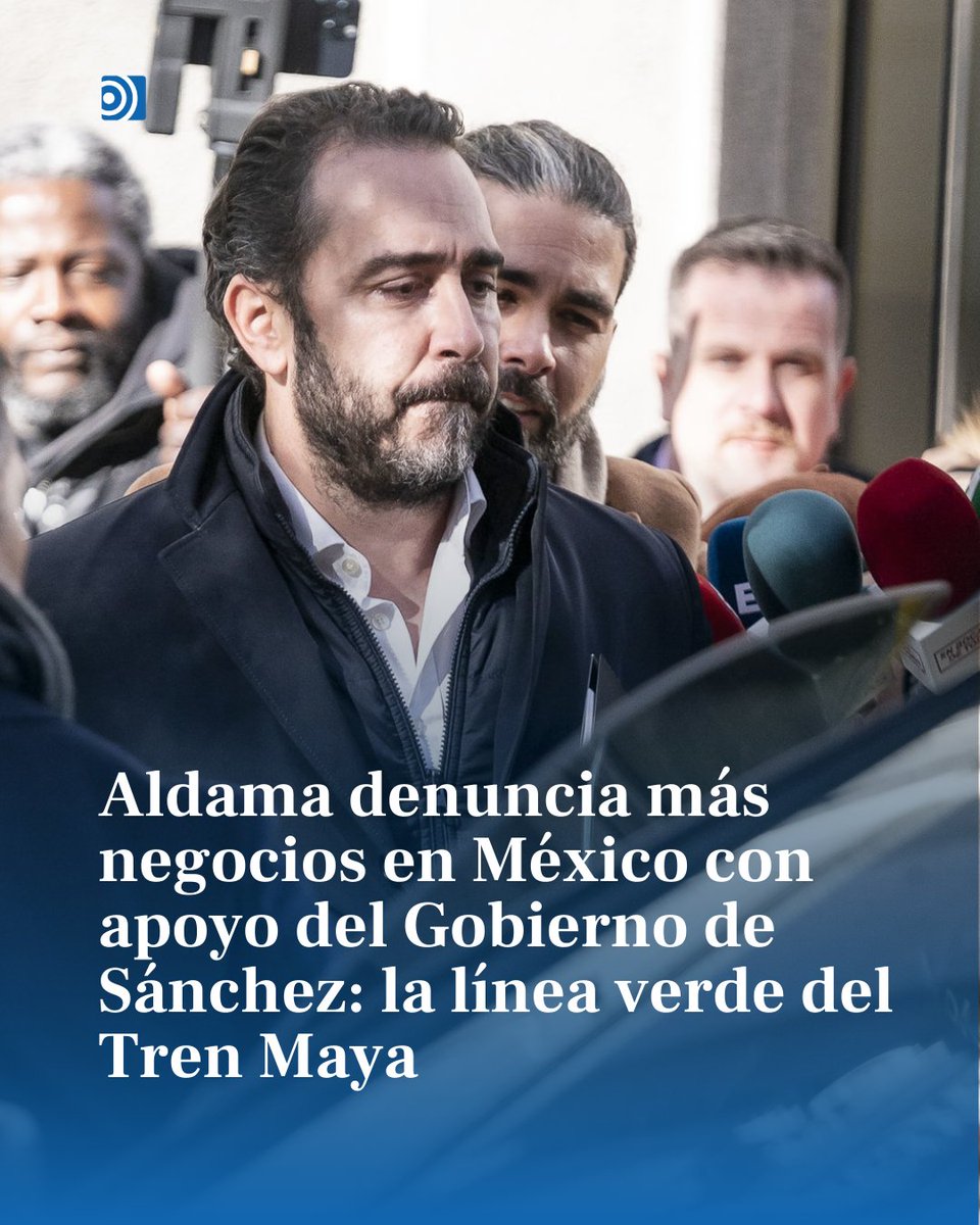 libertaddigital's tweet photo. Aldama denuncia más negocios en México con apoyo del Gobierno de Sánchez: la línea verde del Tren Maya

✍️ @carloscuestaEM https://t.co/ugb2hFEQZi