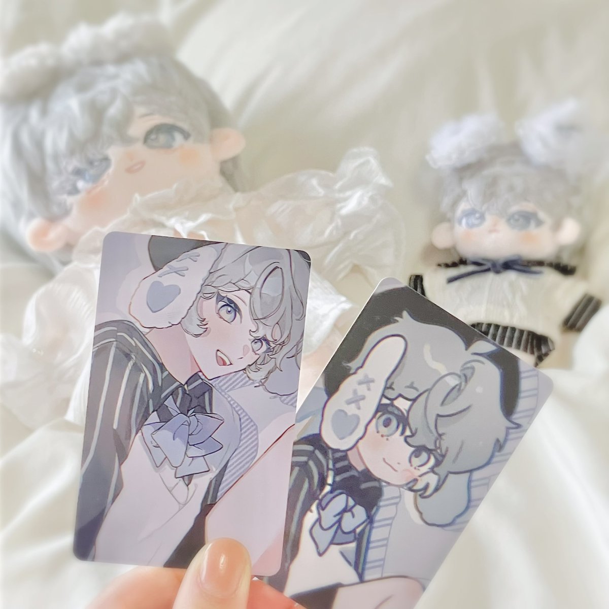 レーラ(<a href="/Layla_Dolls/">Layla🌷レーラ / 募集GOはハイライトに✍️</a> )様より
🥗상츄🥗(<a href="/Chu_SSang/">🥗상츄🥗</a>)様の
프리릴(フリーリール) くんと쁘리릴(プリリル)くんをお迎えしました…！
 
フリーリールくんは一目惚れの子で、私の初の25cmくんです。お耳やお顔の刺繍が細かくて本当に美しいです。あとなんとも言えない優しい笑顔が素敵😭🙌💕→