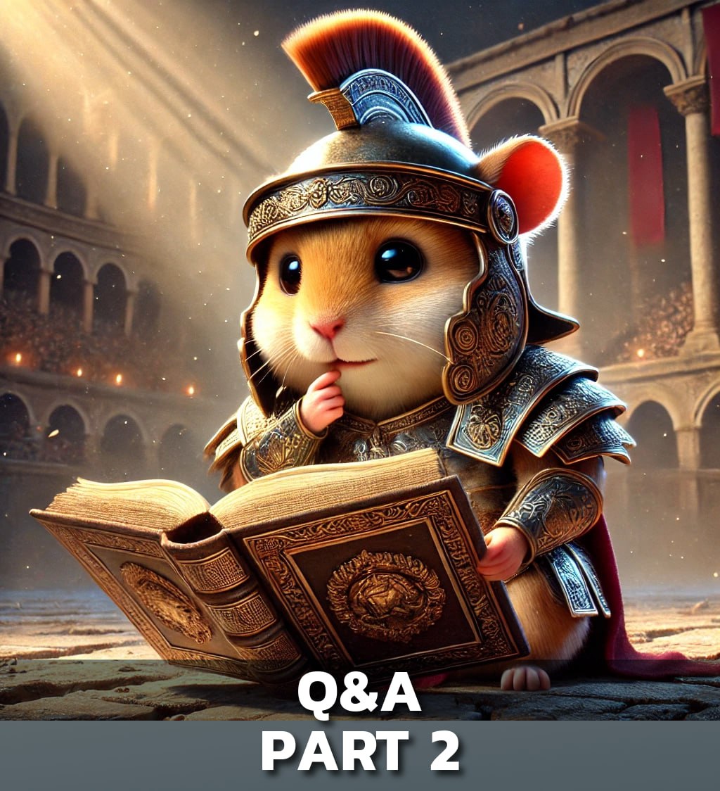 ❓ Q&amp;A TIME! LET'S CLEAR THINGS UP! PART 2 🎉

❓ Q: How can I get rare, epic, and legendary items?
🎁 A: Right now, items drop from chests with a certain chance—so the more battles you fight, the higher your chances of scoring a rare or even legendary item! 💎
But that’s not
