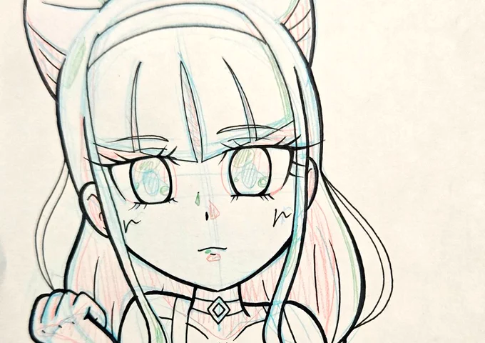 #ジト目プリキュアジト目イメージ強いよね。 