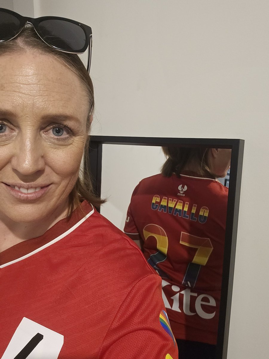 Kat G 🇦🇺 (@katgallas) on Twitter photo Chose my <a href="/JoshuaCavallo/">Josh Cavallo</a> #prideround supporter wear for tonight's #ADLvNEW clash at Coopers. Chose my <a href="/JoshuaCavallo/">Josh Cavallo</a> #prideround supporter wear for tonight's #ADLvNEW clash at Coopers.