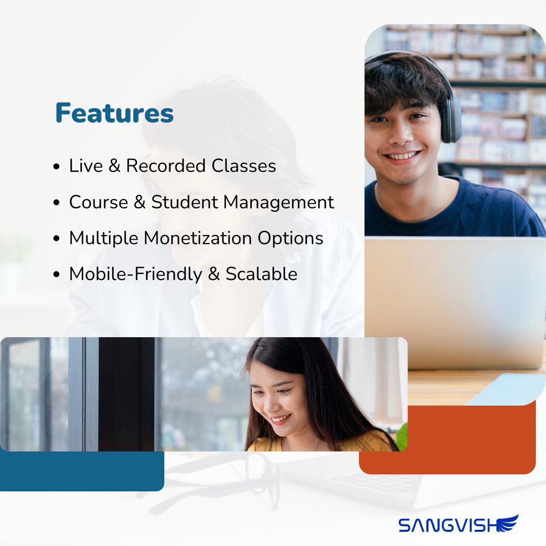 SangVishTech's tweet image. Get a ready-made Unacademy Clone with top features to start your EdTech business today!
Visit: sangvish.com/unacademy-clon…
#unacademyclone #unacademyclonescript #elearningscript #sangvish