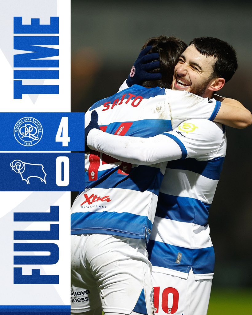 Go on the boys!! BIG win!! <a href="/QPR/">QPR FC</a> 🙌🏻🔵⚪️