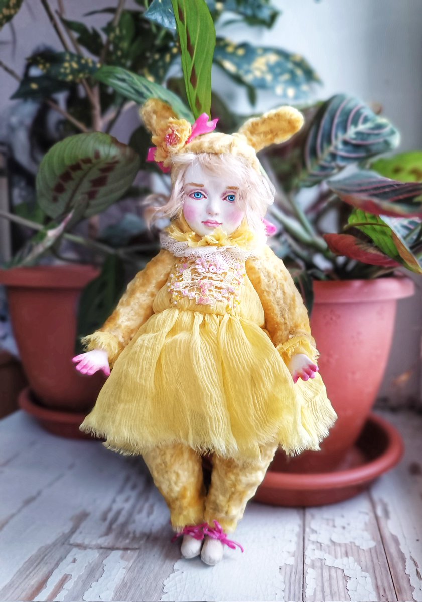 Солнечная Зая.
#art #artdolls #dollartist #Dolls #artist #artworks